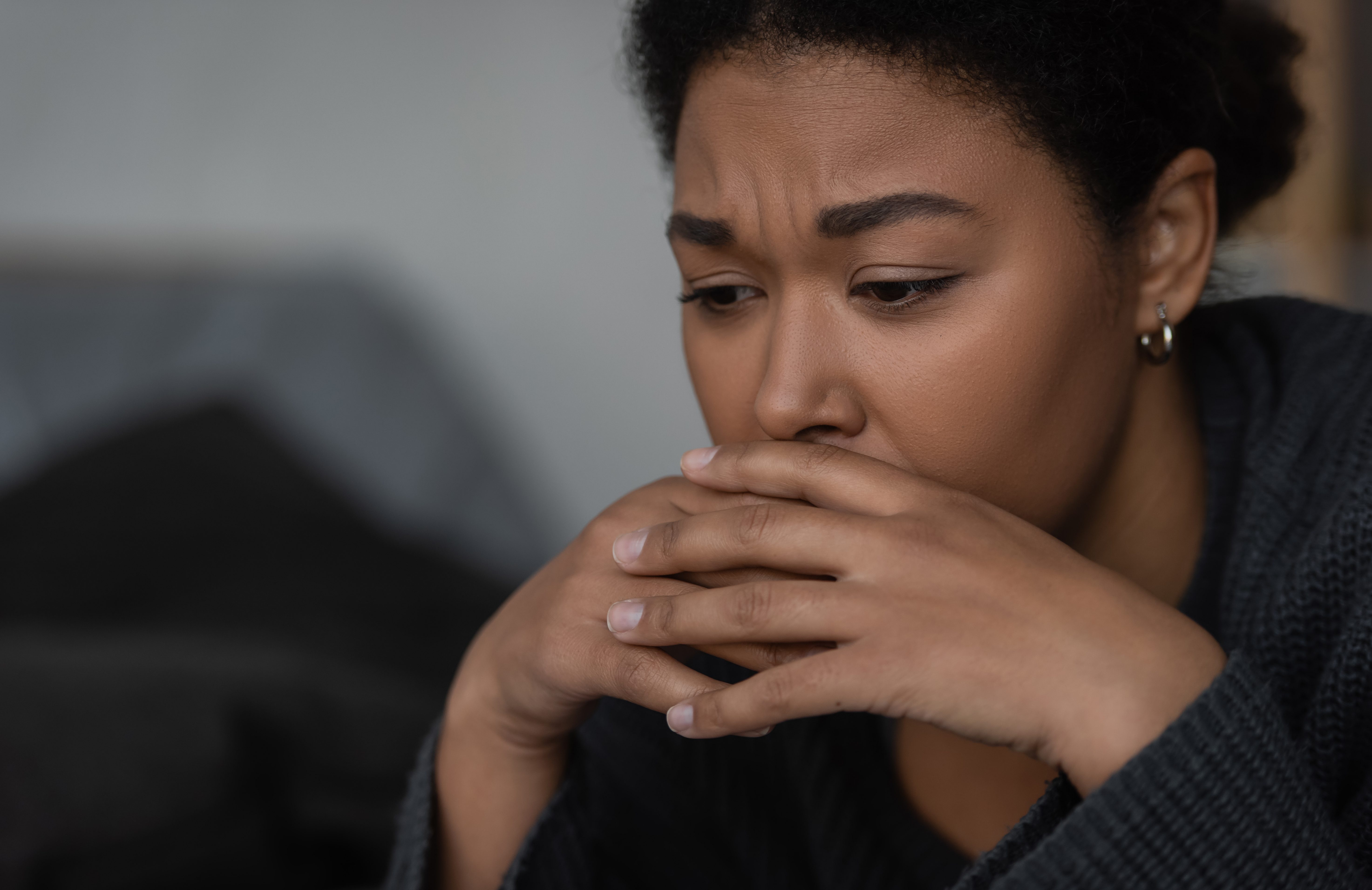 Woman worried about someone being sex trafficked